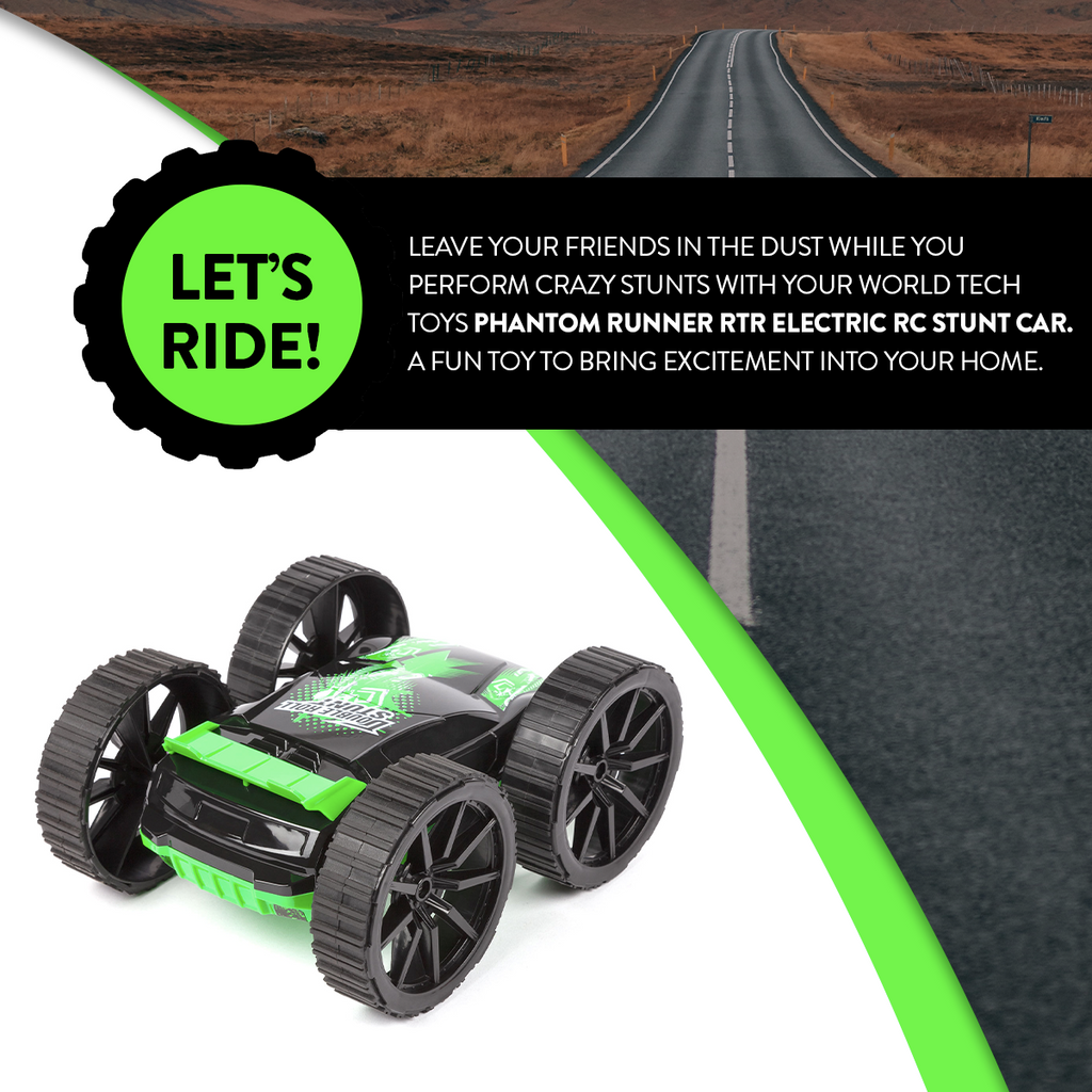 Double roll stunt car deals