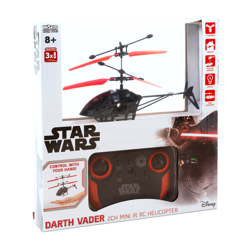 Darth Vader 2ch Mini IR RC Helicopter and Darth Vader Flying Heli Ball Bundle