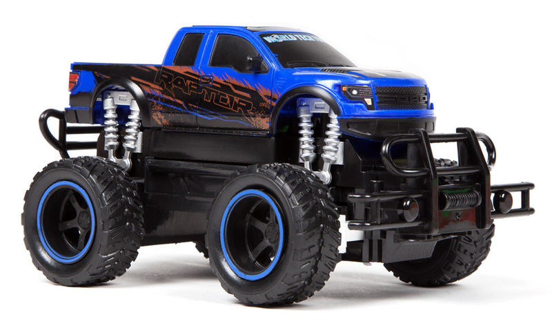 Ford F-150 Raptor + Police Pursuit RC Monster Truck [Double Pack] [1:24]