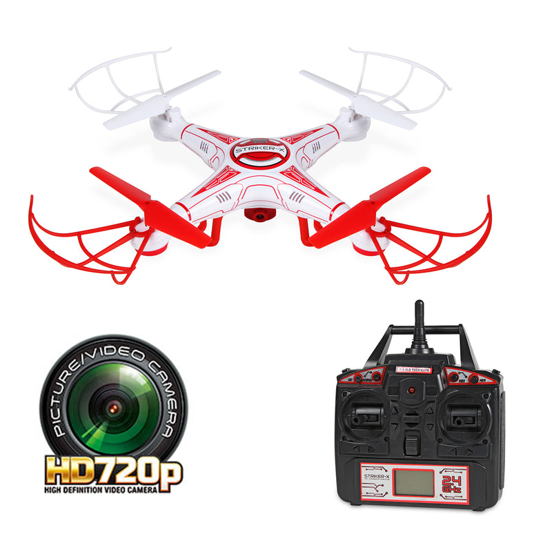 Striker-X HD Picture and Video RC Quadcopter