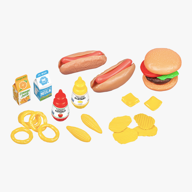 Fast Food Playset [27 pieces]