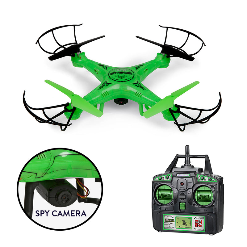 Glow In The Dark Striker Spy Drone Picture & Video RC Quadcopter