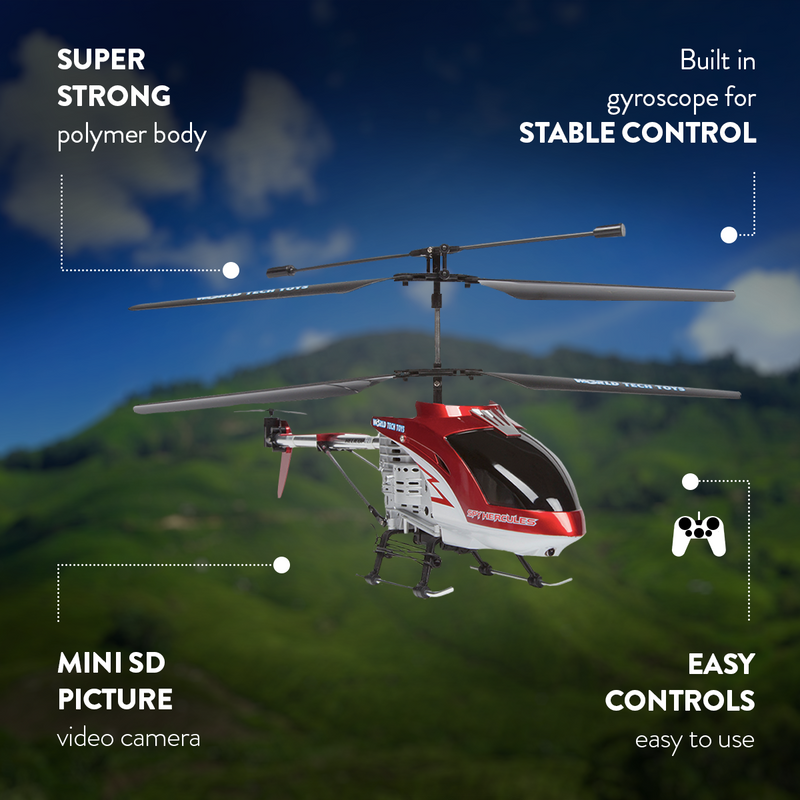 Spy Hercules Unbreakable RC Helicopter