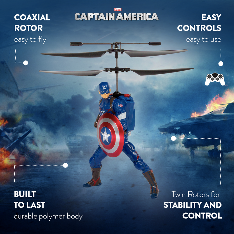 Captain America RC Flying Figure
