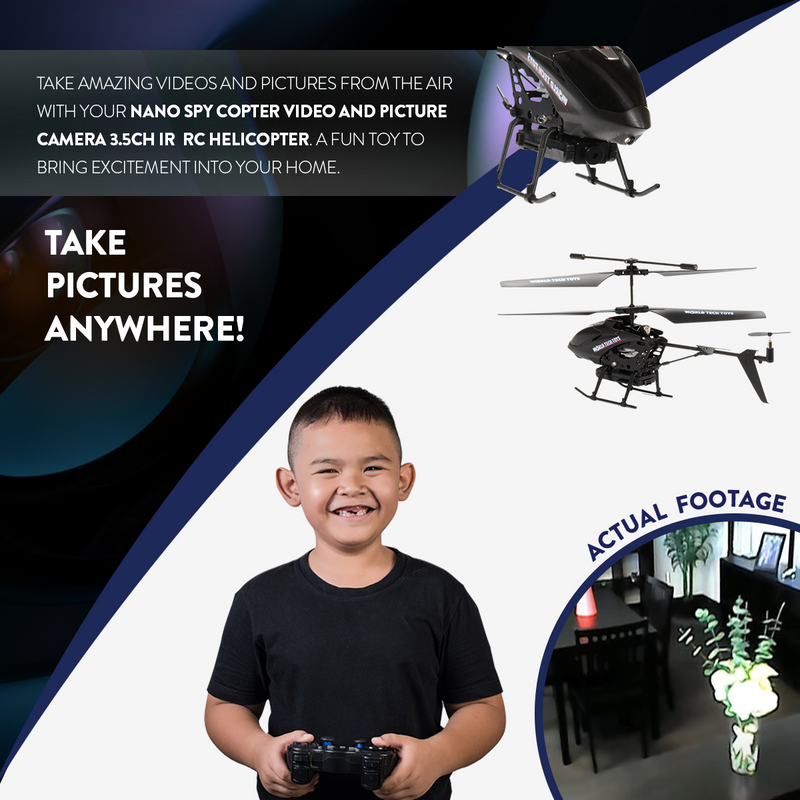 Spy copter top