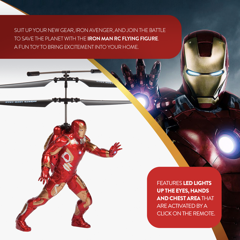 Iron Man RC Flying Figure