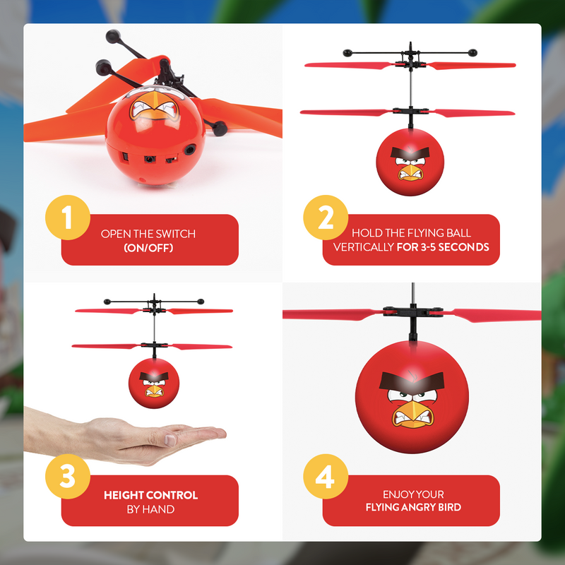Angry Birds Red Heli Ball