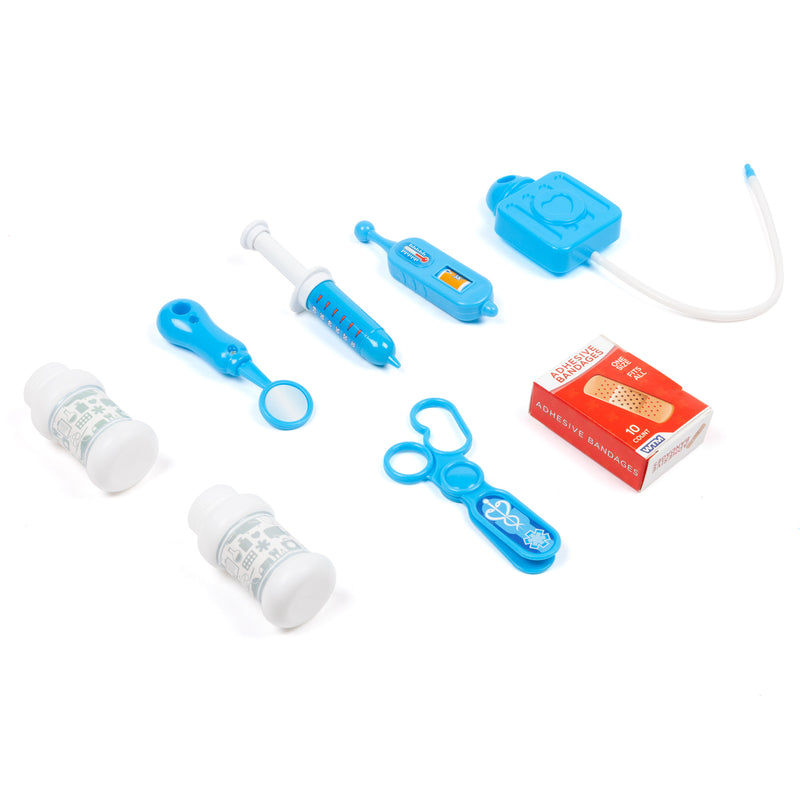Portable Doctor Back Pack 17 Piece Playset