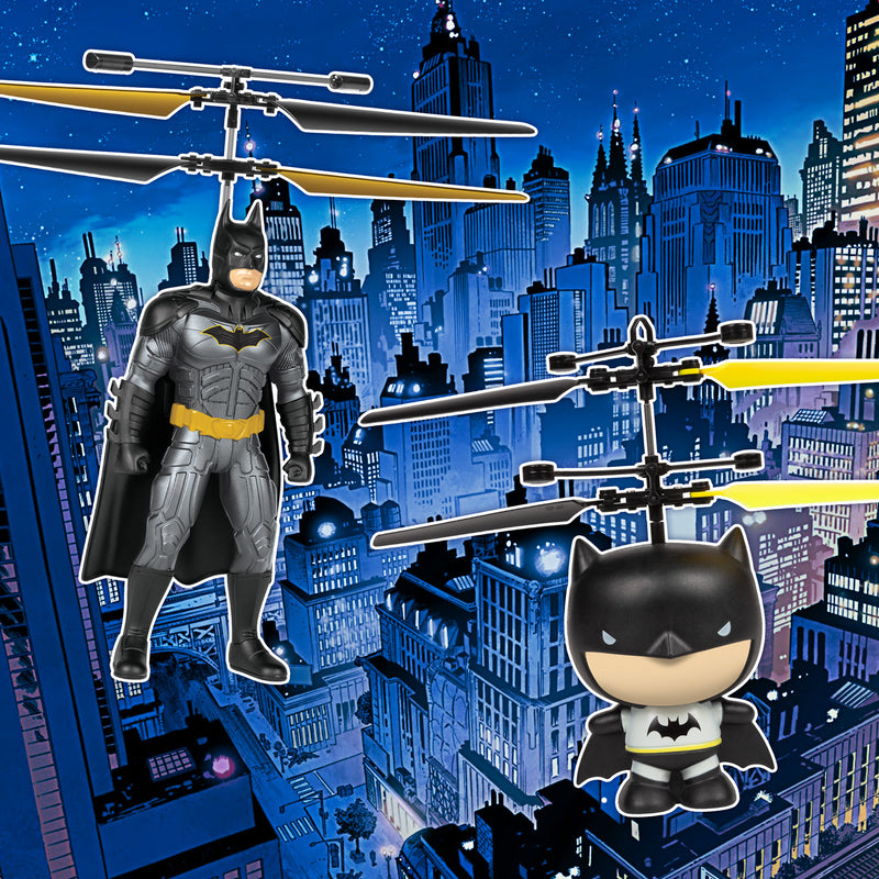 Batman Flying Figure & Big Head Bundle