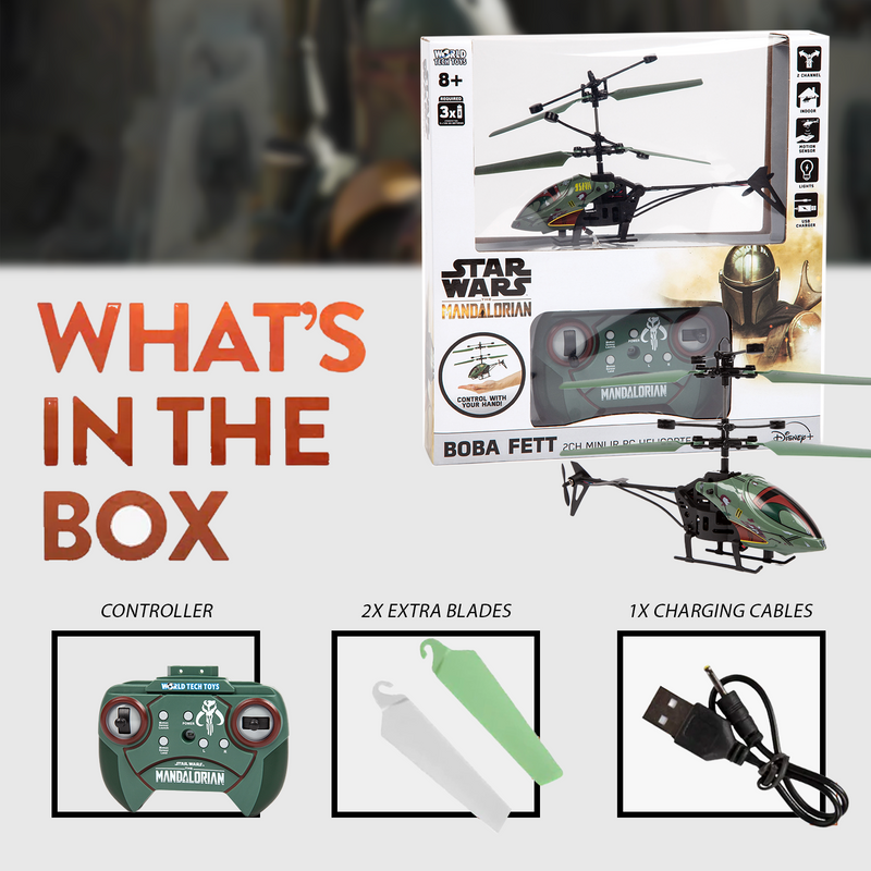 Star Wars Boba Fett 2CH Mini IR RTF Electric RC Helicopter