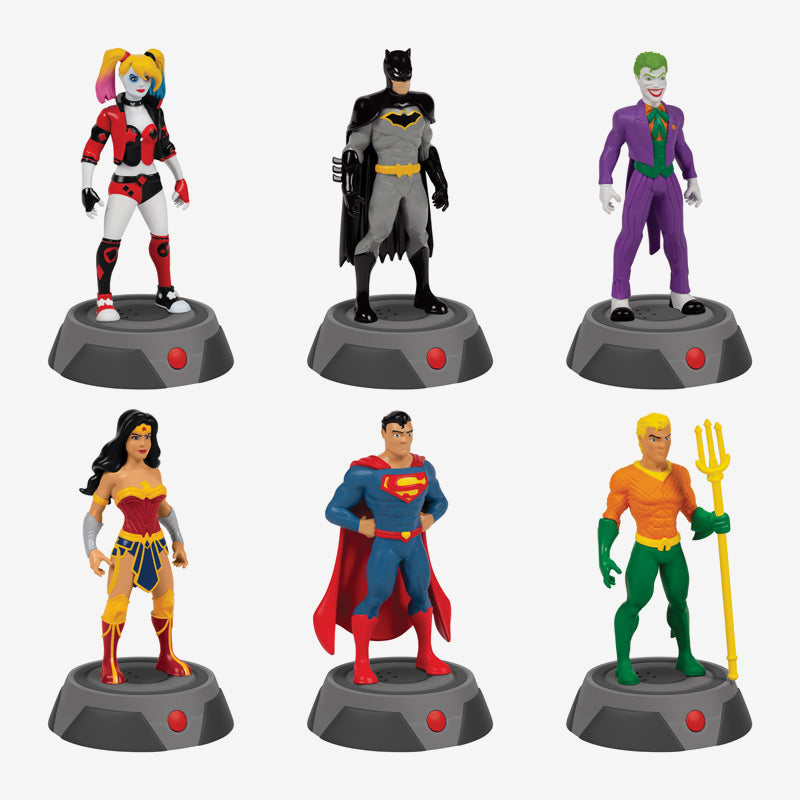 Super FX 2.5 Inch DC Comics Statue with Real Audio 6-Pack