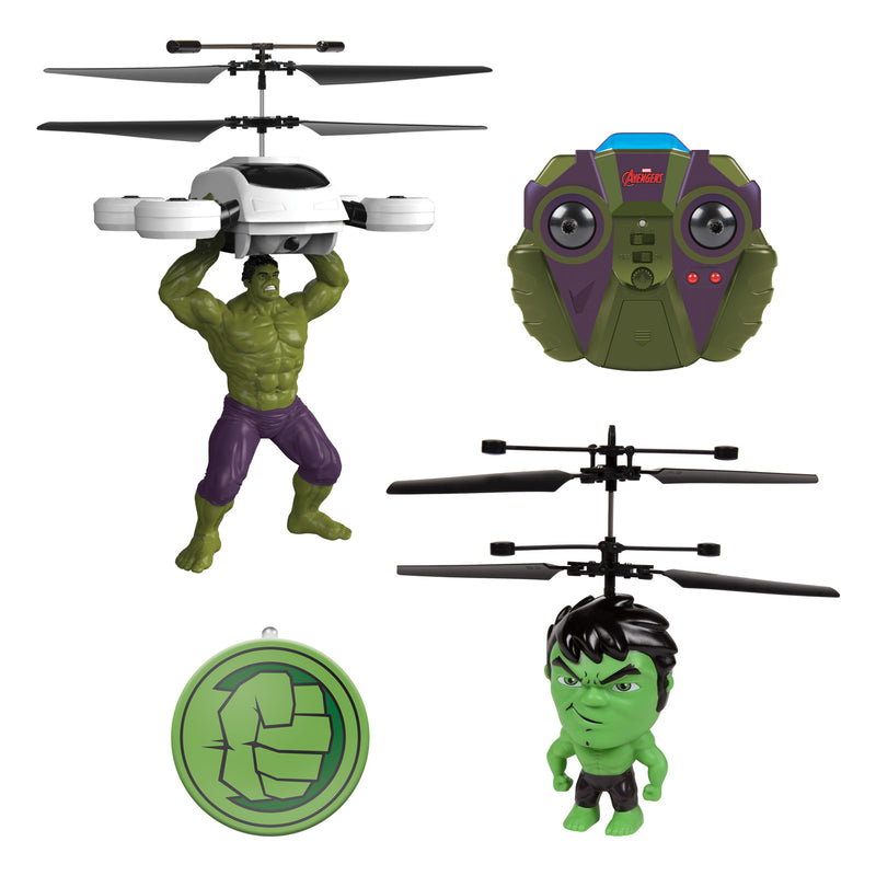 Hulk Flying Figure & Big Head Bundle