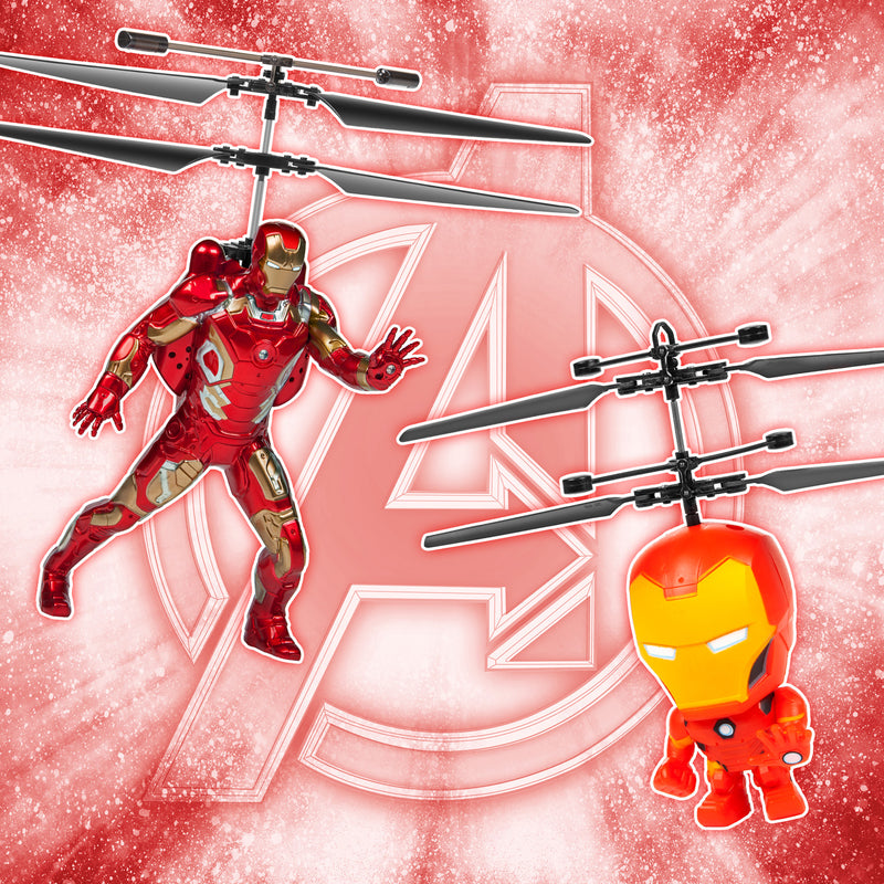 Iron Man RC Flying Figure & Big Head Bundle