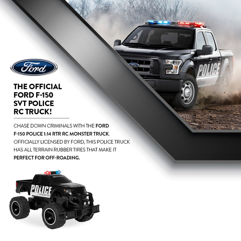 Ford F-150 Police RC Monster Truck [1:14]